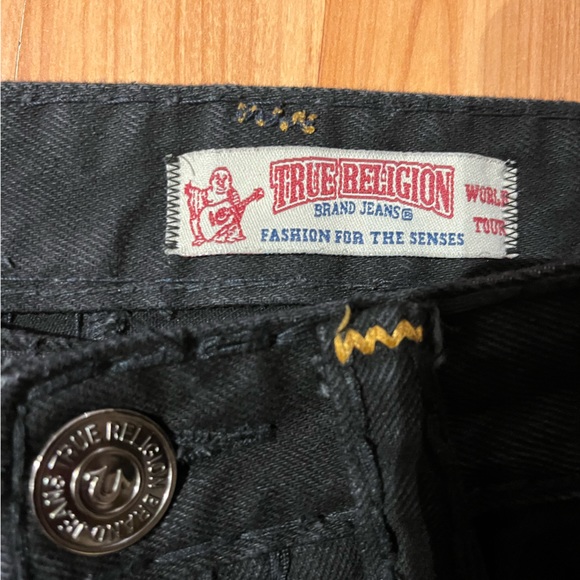 (SOLD) true religion jeans thick stitch - Picture 4 of 5